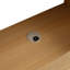 Meuble-lavabo autoportant 48 po, 4 portes à fermeture douce, chêne original, contreplaqué, KD-PACKING, (meuble-lavabo seulement, sans lavabo)-806517947