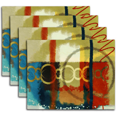 Polyester Abstract Placemat