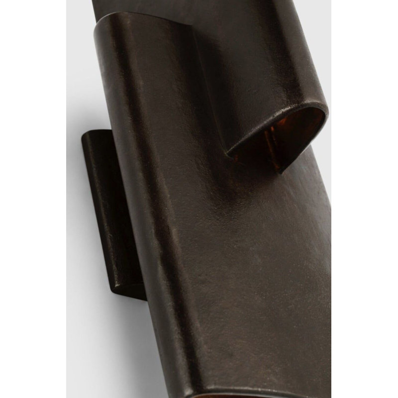 Lotura 4 - Light LED Flush Mounted Sconce, Museum Black