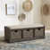Odysseus Linen Upholstered Storage Bench