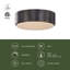 Blanco 1 - Light LED Flush Mount-77452289-77452292