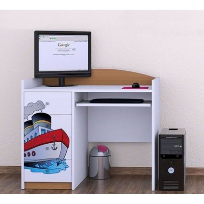 Hiro 100cm Computer Desk