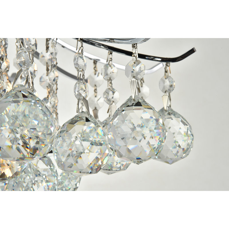 Plafonnier encastré 3 lumières Stoller, H 12 po x l 16 po x P 16 po, Chrome, 3 Lights