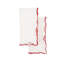 Serviette en lin festonnée 21 po