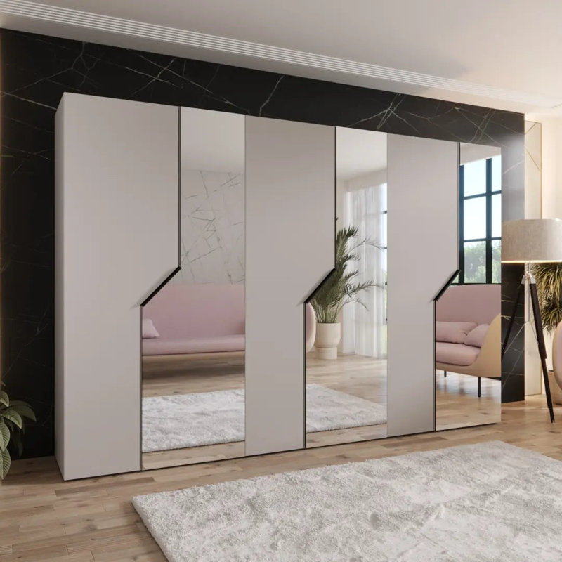 Manufactured Wood Wardrobe, Cashmere