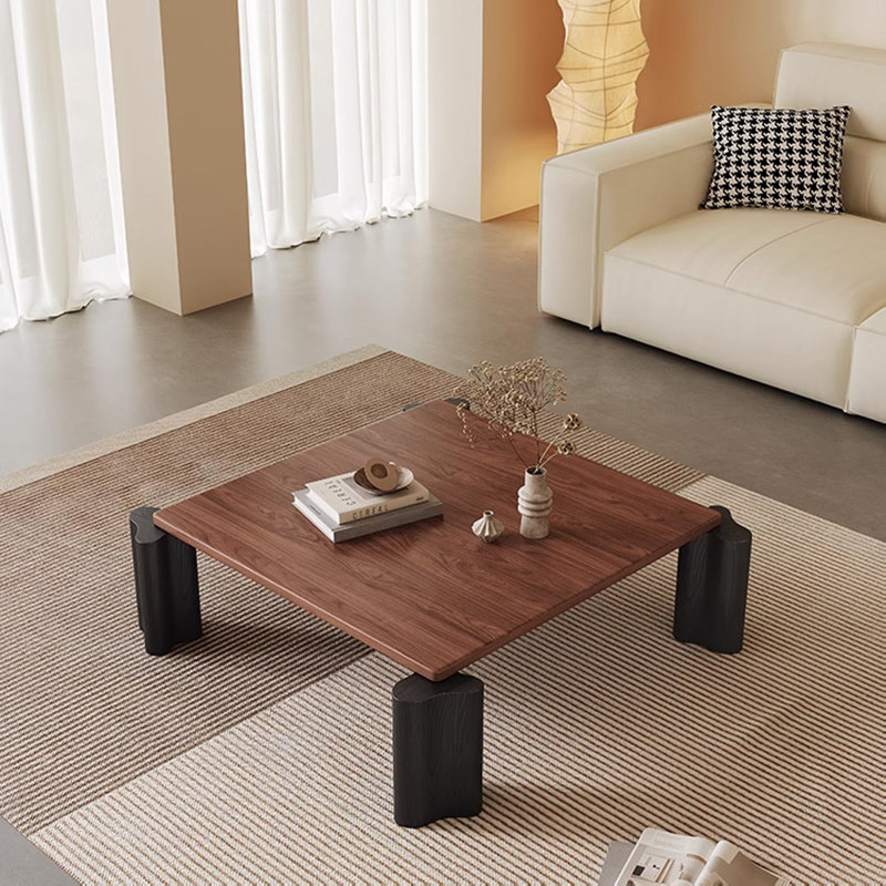 A retro and elegant coffee table