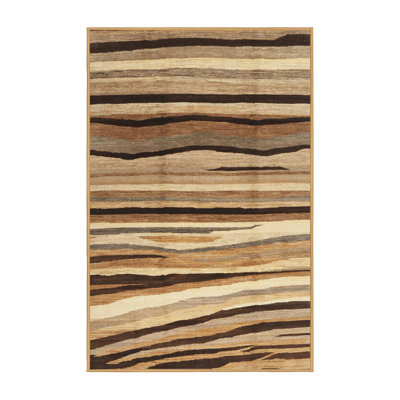 Jaye Contemporary Gray/Beige Area Rug