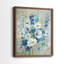 Impression encadrée Blue Garden I-Premium - prête à être accrochée - aucun clou requis - aucun clou requis-1294241185-1294241199