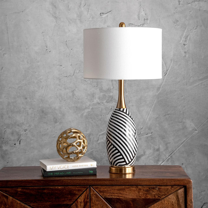 Lampe de table 24 "ivoire