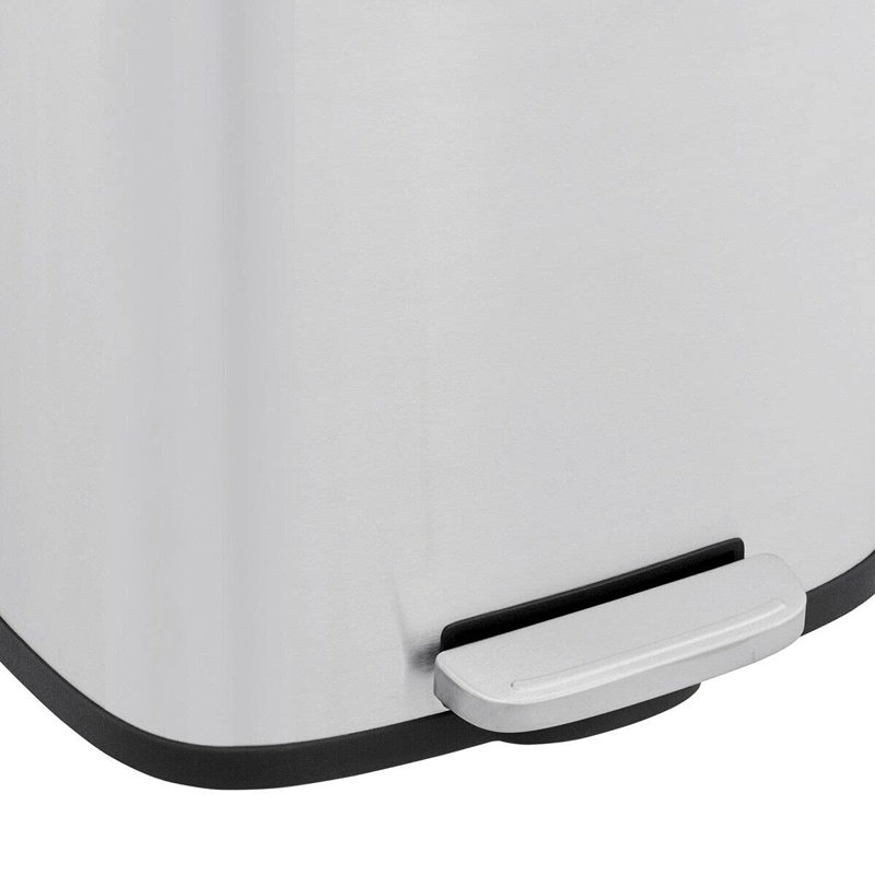 Creon Stainless Steel Step On Kitchen Trash Can - 30L