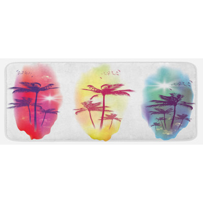 Tapis de cuisine tropical