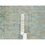 11'10"x11'10" Gray Wool and Silk Modern Jacquard Hand Loomed Round Rug 1CB580EE4A7E4C8DAF663DC95D6A092A