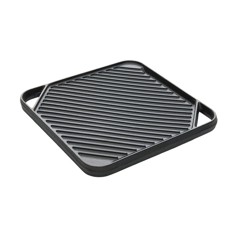 Cast Iron Grill & Griddle Pan