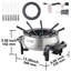 Vevor 3 pte Ensemble à fondue en acier inoxydable