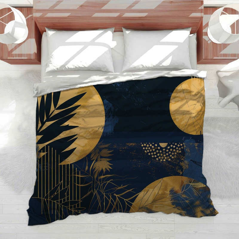 Botanical Cool Pattern Cotton Blend Comforter, Twin Comforter