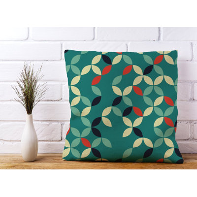 Henri Geometric Square Cushion