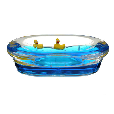 Floating Ducks Acrylic Soap Dish