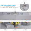 Luminaire linéaire à DEL 4FT 3CCT, 40W / 50W / 60W-114781977-129548141-129548142