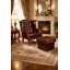 Infinity Leather Ottoman