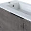 Meuble-lavabo élégant avec lavabo, design flottant pour un look moderne et peu encombrant.-1515334882