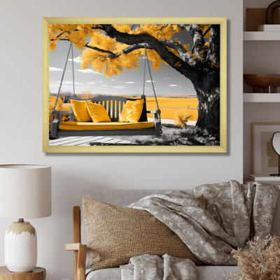 Farmhouse Yellow Country Comfort II - Imprimé