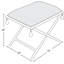 Delfern Cotton Accent Stool