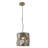 Mini-luminaire suspendu 1 lumière Metropolitan Geo-Gem