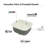 Houzer Porcela 17 inch Porcelain Enamel Steel Undermount Bar Sink - PCB-1750 WH-14569290