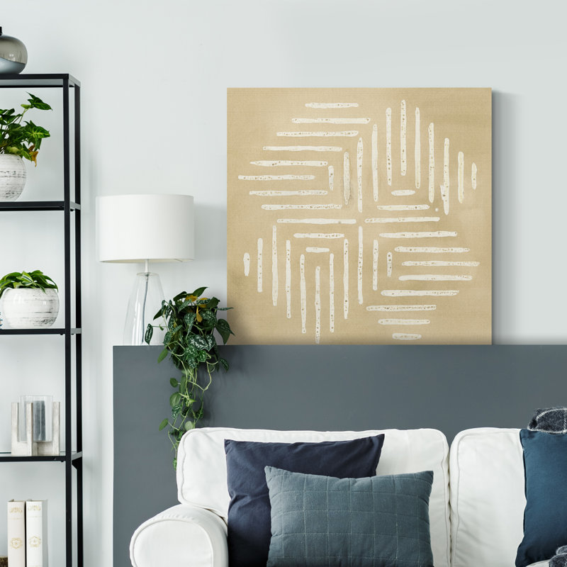 «Sand Stitch III», reproduction sur toile tendue, H 32 po x l 32 po x P 1 po