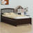 Platform Bed With Trundle-653583367