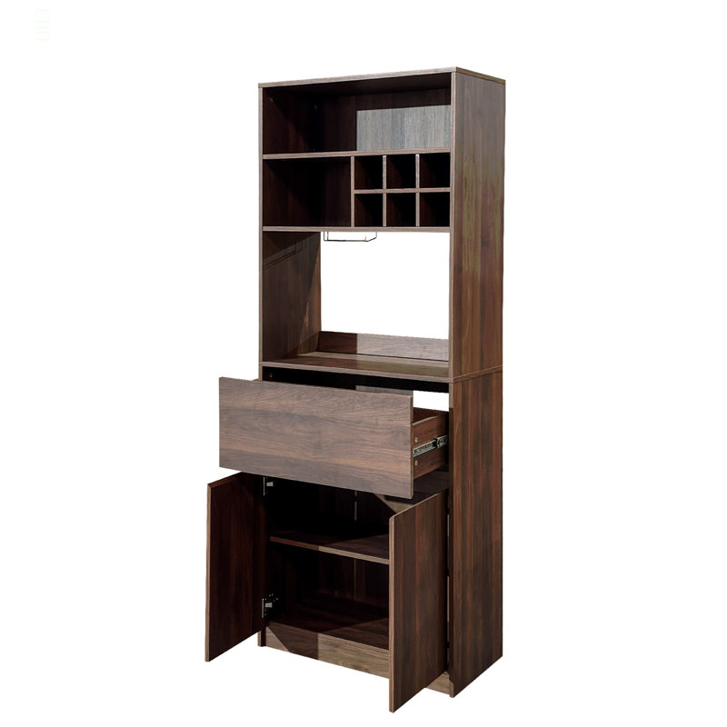 Kitchen wine cabinet, multi-functional storage cabinet