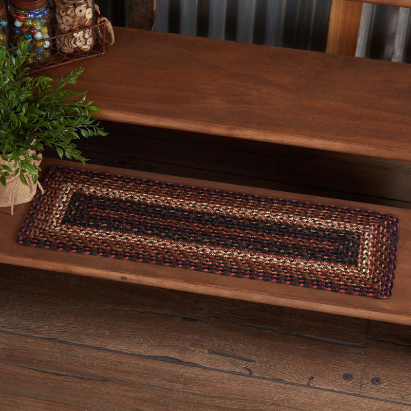 Zahid Non-Slip Stair Tread, Rectangle 8.5" x 2'3"