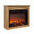 28 Inch TV Media Entertainment Center With Electric Fireplace