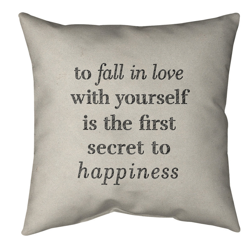 Coussin de sol, 36 po x 36 po, Blanc / Noir