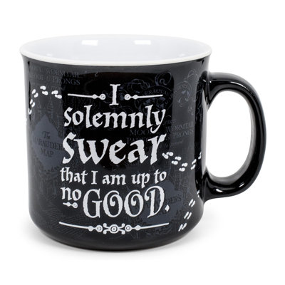 Tasse de camping en céramique Harry Potter Marauders Map | Peut contenir 20 onces