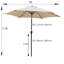 Parasol de marché 108 po Paquel-51248172