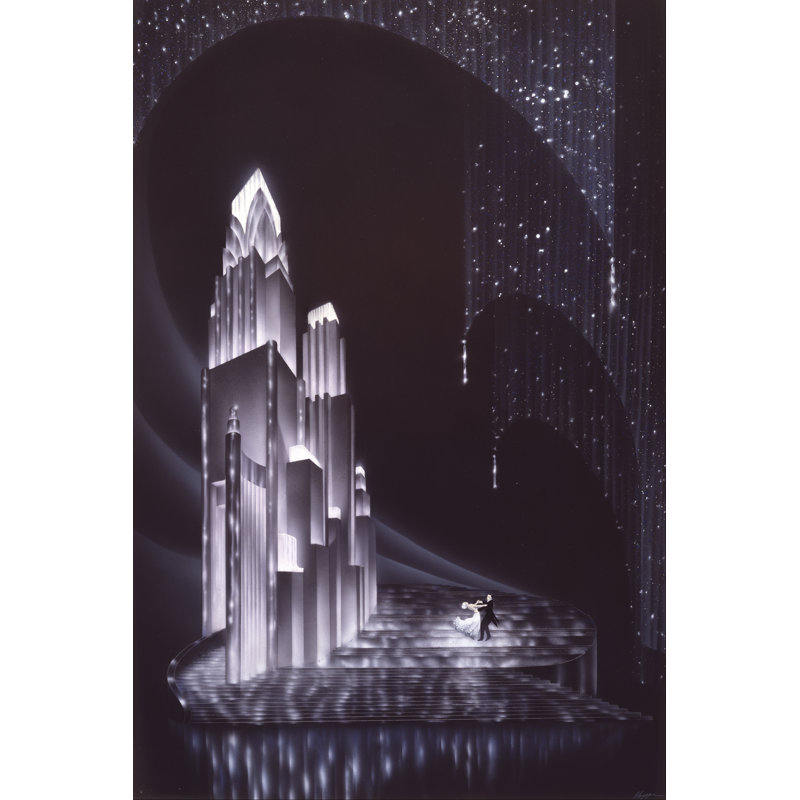 " Midnight " by Robert Hoppe, 30" H x 20" W  