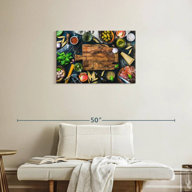 Cuisine italienne Senne, H 20 po x l 30 po