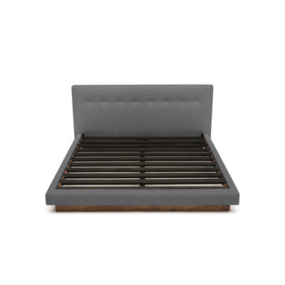 LRG Tufted Upholstered Low Profile Platform Bed -  ARTLESS, A-101082-Q-5-P