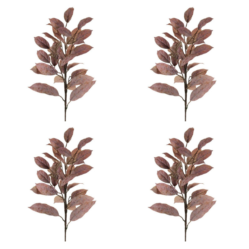 Brown Leaf Spray (Set of 4)