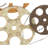 Metal Vintage Movie Reel Film Home Multi Colored Wall Decor