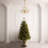 4 ft. Atlanta Spruce Entrance Tree with Clear Lights