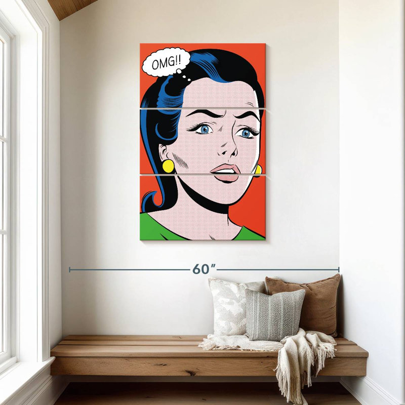 Leisha OMG, 45" H x 28" W