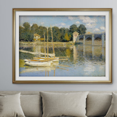 " The Bridge " by Claude Monet