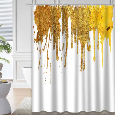 Rideau de douche Grunge Splatter