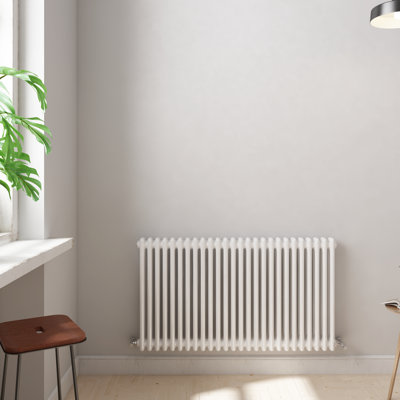 iBathUK Radiator + Angled Valve