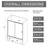 60 In Width 62 Height Single Sliding Shower Door, 1/5 Inch Thick Clear Tempered Glass, Finish, Aluminum Alloy Guide, Silent And Function, Water - Proof Feature Design Door For Bathtub, W X H, Frame,