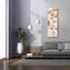 «Soft Terracotta Mixed Greens LIX» par Lisa Audit, art mural sur toile-1224329429