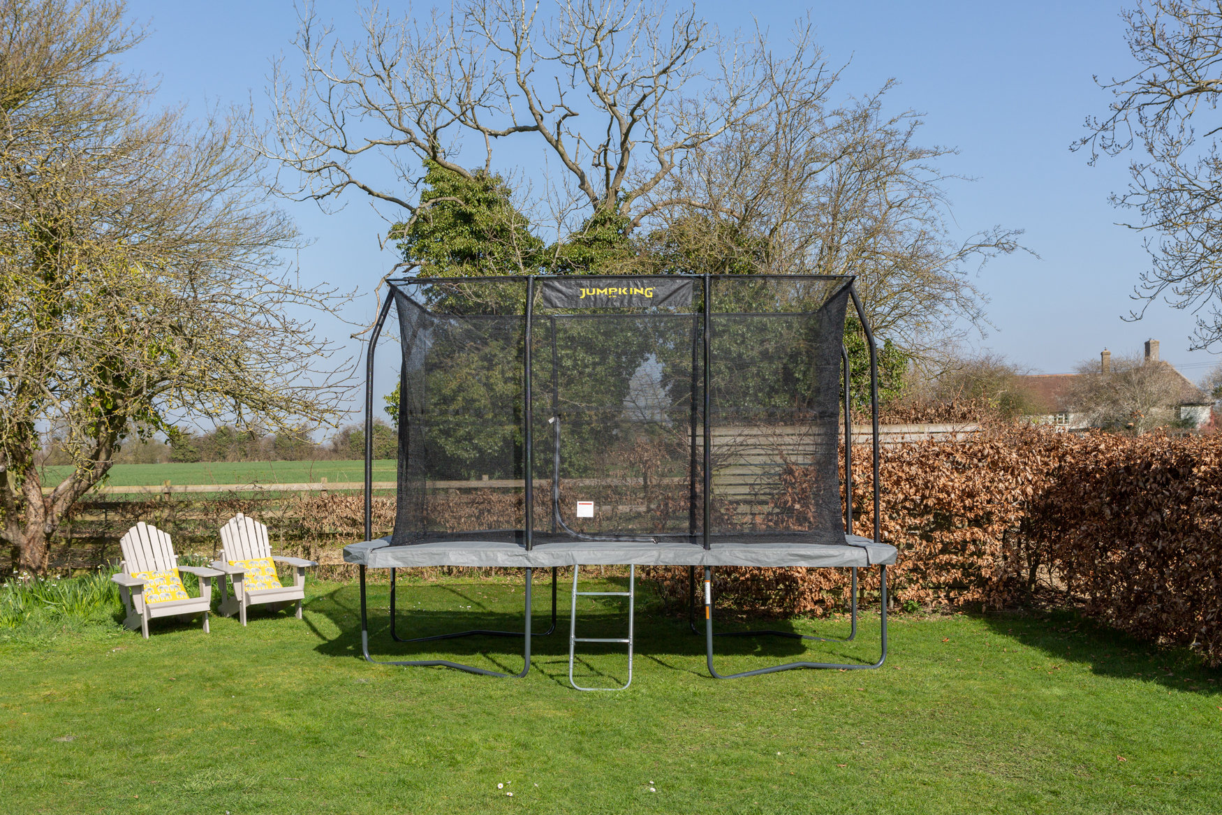 12ft Jumpking Zorbpod 8ft X 12ft Rectangular Deluxe Trampolines