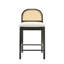 Tabouret de bar à hauteur de comptoir en bois Lucio-121957532-121957534-121957533